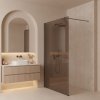 Sprchová zástena Rea Flexi Brown/ Titan 110_2