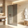 Sprchová zástena Rea Flexi Grey / Brush Copper 80_0