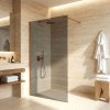 Sprchová zástena Rea Flexi Grey / Brush Copper 90_1