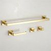 Sada kúpeľňových doplnkov Rio Gold 4 kusy