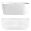 Akrylová vaňa CAPRI SLIM 150cm_5