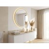 Zrkadlo LED 100cm MMJ BRUSH GOLD_3