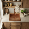 Oceľové umývadlo Leo 50 BRUSH COPPER_2