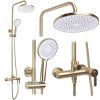 Sprchový set Rea Ontario Brush Gold