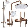 Sprchový set Rea Ontario Brush Copper