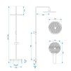 Sprchový set Rea Rivo Brush Nickel_5