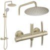 Sprchová súprava bez výtoku s termostatom Rea Lungo Gold Brush