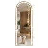 Zrkadlo LED Orbit 50x160cm Brush Gold