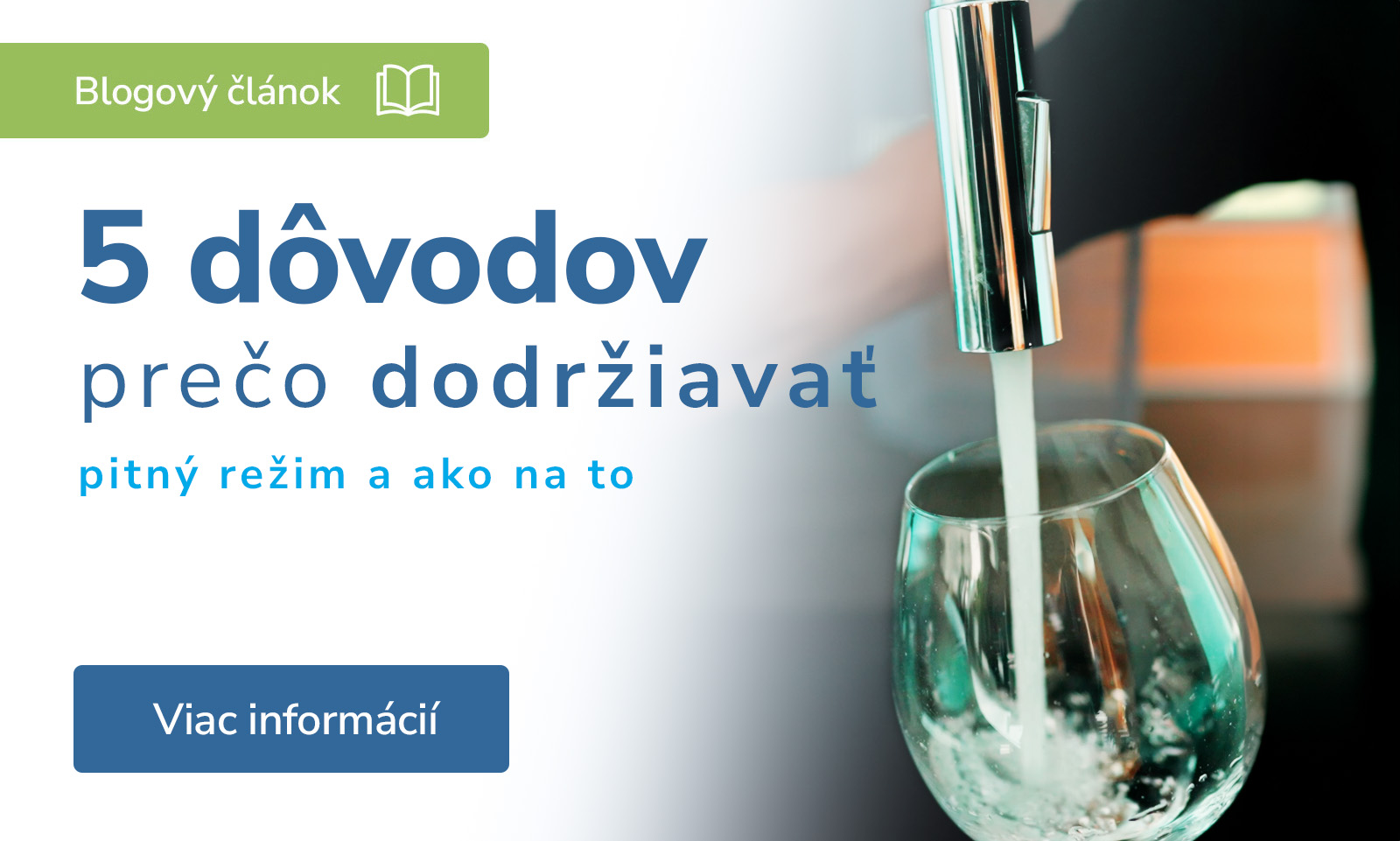 5 dôvodov, prečo dodržiavať pitný režim, a ako na to