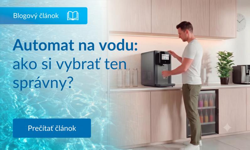 Automat na vodu, ktorý vás osvieži aj zahreje