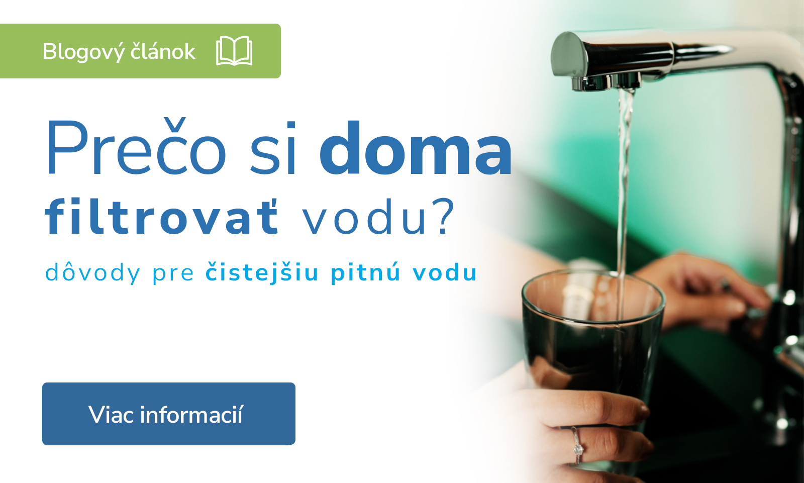 Prečo si doma filtrovať vodu: dôvody pre čistejšiu pitnú vodu