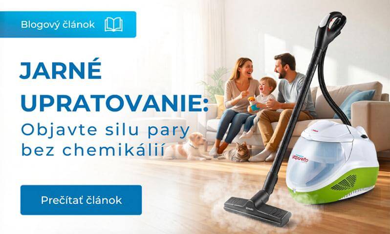 Jarné upratovanie s parou