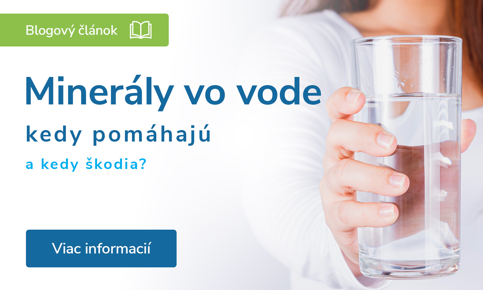Minerály vo vode: Kedy pomáhajú a kedy škodia?