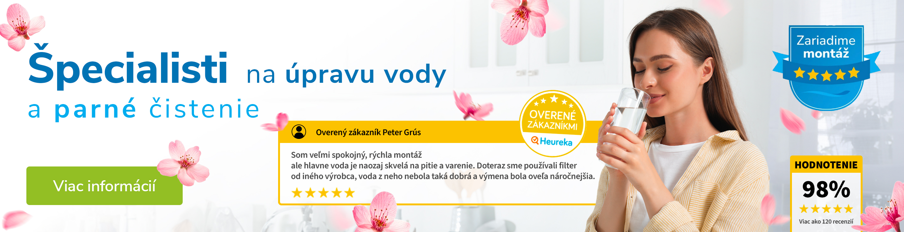 Špecialisti na úpravu vody a čistenie parou