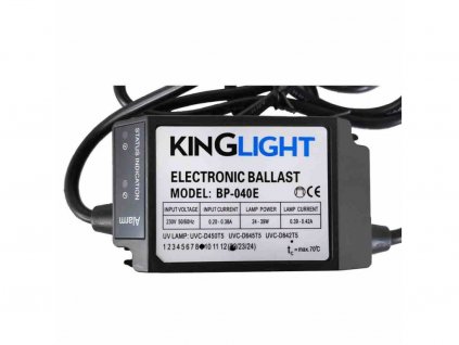 Trafo pre UV lampy KING LIGHT 24 39 W