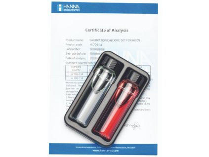 Kalibračná sada pre kolorimeter Checker HC® na stanovenie mangánu