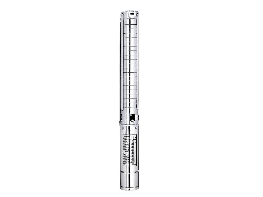 Leo 4XRSm2 4" ponorné čerpadlo do vrtu Varianta: Leo 4XRSm2/13-055 (230V 0,55kW, kabel 30m)