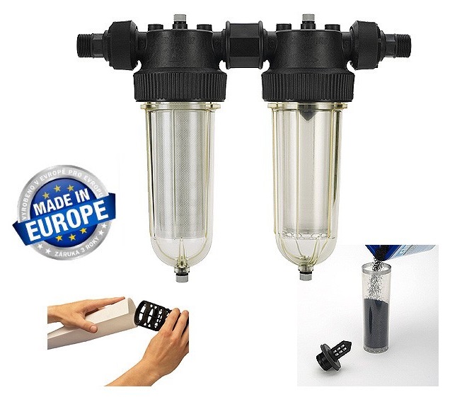 Filter na vodu CINTROPUR NW25 DUO - CTN 3/4 + 1‘‘