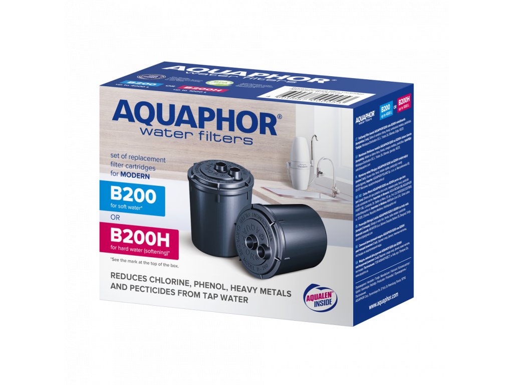 Náhradná vložka pre filter na kohútik MODERN Typ: B200-H - na tvrdú vodu