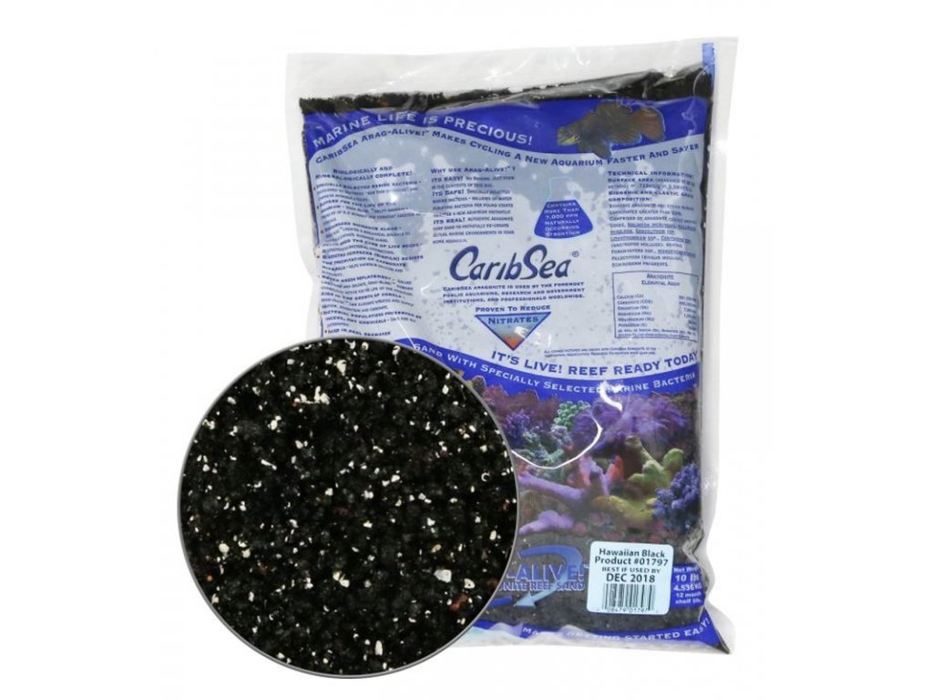 CaribSea Hawaii Black 9,07 kg
