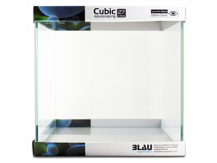 blau aquaristic blau nano cubic aquascaping 27l