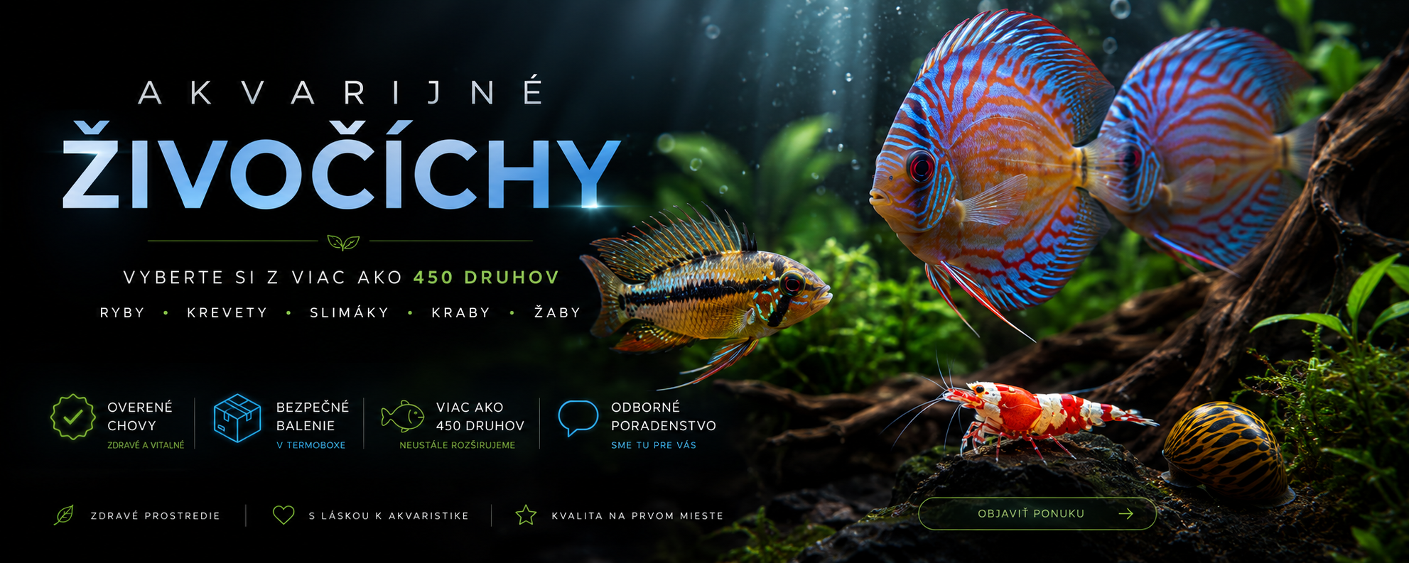 Akvarijné živočíchy