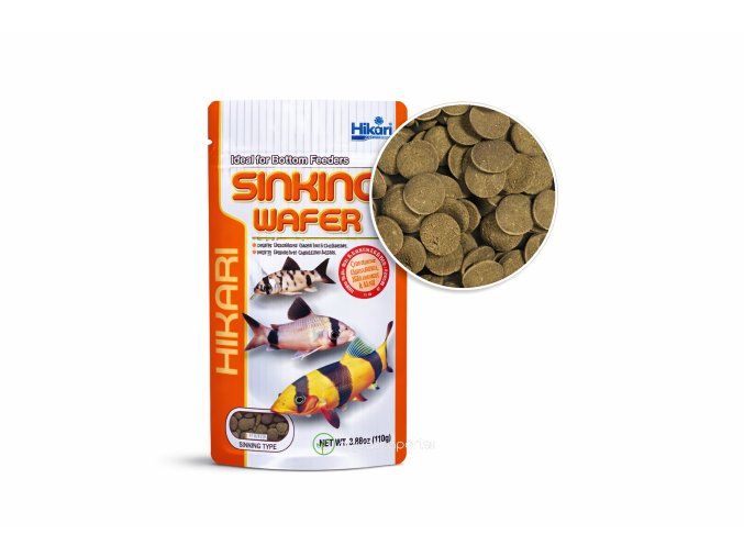Hikari sinking wafers for fish