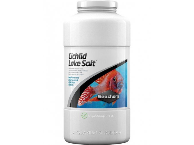 Seachem Cichlid Lake Salt (Chémia sypká hmotnosť 500 g)