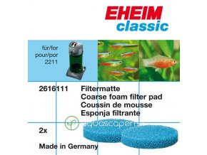 2190 eheim filtracna vlozka pre filter eheim 2211 modra 2 ks