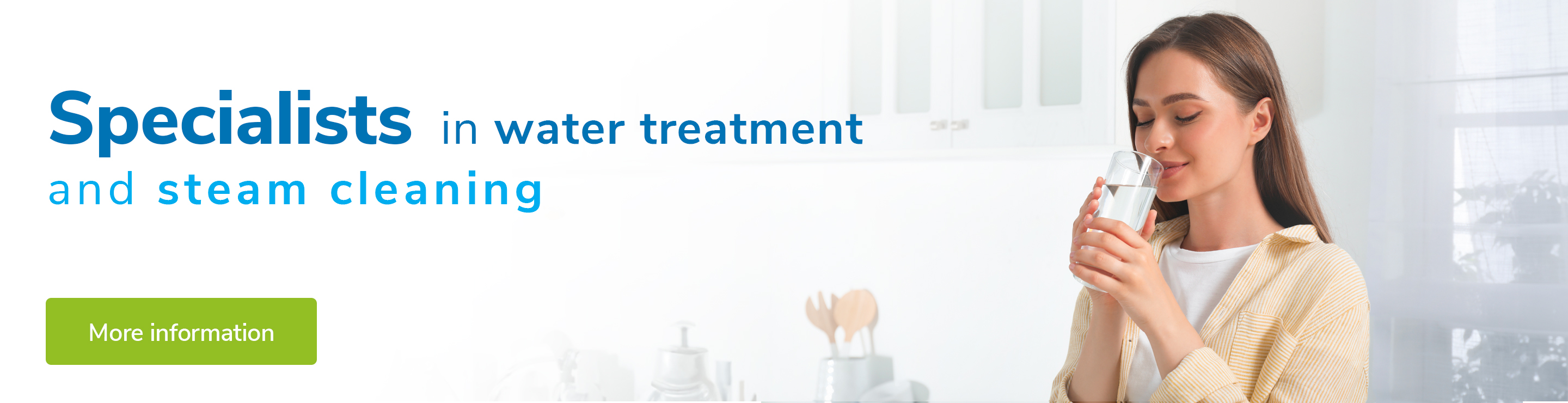 Specialists in water treatment and steam cleaning