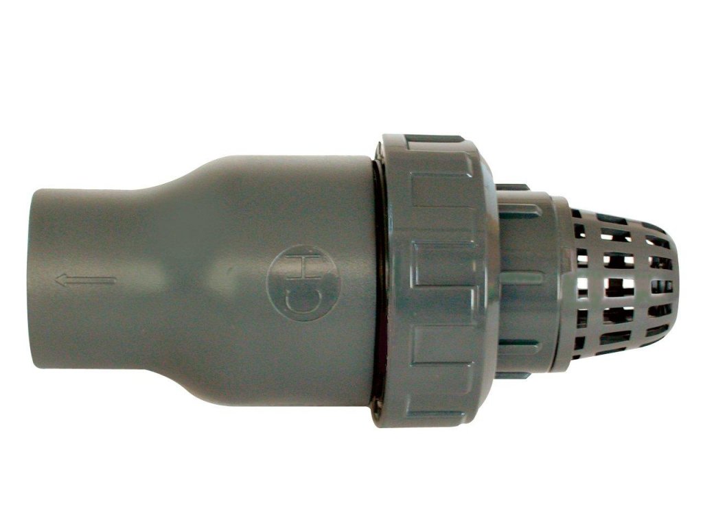 Tvarovka - Kuželový zpětný ventil 90 mm se sacím košem