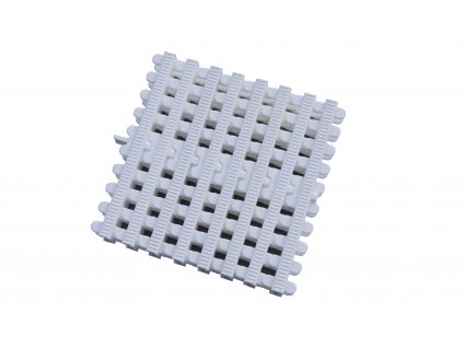 Přelivový rošt Bílý - šířka 246 mm, výška 35 mm (43 ks/m)