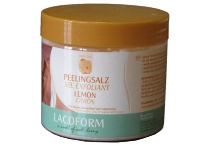 Sůl peelingová 500g - citron