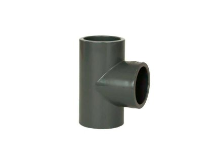 PVC tvarovka - T-kus 90° 90 mm