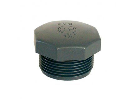 PVC tvarovka - Zátka 1“ ext.