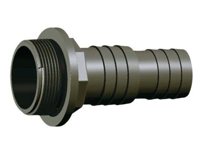 PVC tvarovka - Trn hadicový 32/38 x 1 1/2“ + O-kroužek