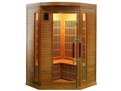 Infrasauna FRANCE SAUNA La Provance 2/3 (quartz magnesium heater)