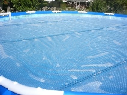 solární plachta pro bazény modrá 2x3m