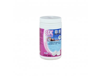 ctx 343 triplex 3v1 chlor flokulant algicid 20g tablety 1 kg