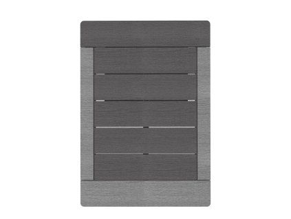 Venkovní sprchový rošt - Tmavě šedá