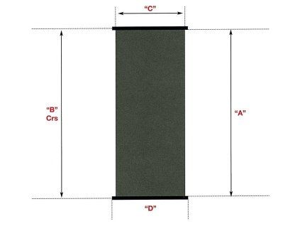Solární kolektor SC 1,2 m x 4,0 m – plocha 4,8 m2