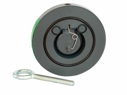 Zpětná klapka s pružinou bez příruby - 90 mm