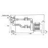 Protiproud VAG-JET pro předvyrobené baz. - 66 m³/h, 230 V, 2,2 kW