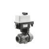 Kulový el. dvoucestný ventil 75 mm, 230 V, FIP – pro solární systémy