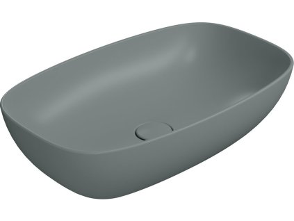 GSI NUBES keramické umyvadlo na desku 60x38cm, agave mat 978304