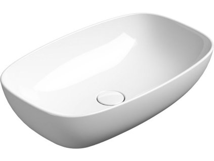 GSI NUBES keramické umyvadlo na desku 60x38cm, bílá ExtraGlaze 978311