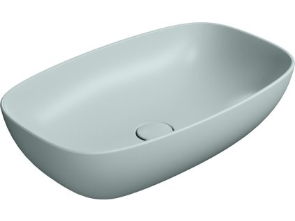 GSI NUBES keramické umyvadlo na desku 60x38cm, ghiaccio mat 978315