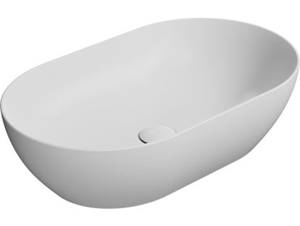 GSI PURA keramické umyvadlo na desku 60x37cm, bílá mat 883409