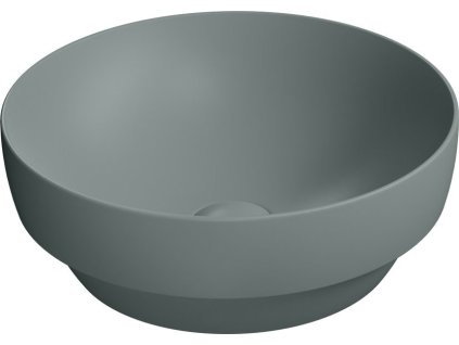 GSI PURA keramické umyvadlo na desku, průměr 40cm, agave mat 884604