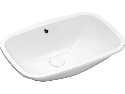 Sapho NUVO keramické umyvadlo pod desku, 55x38cm, bílá 50354